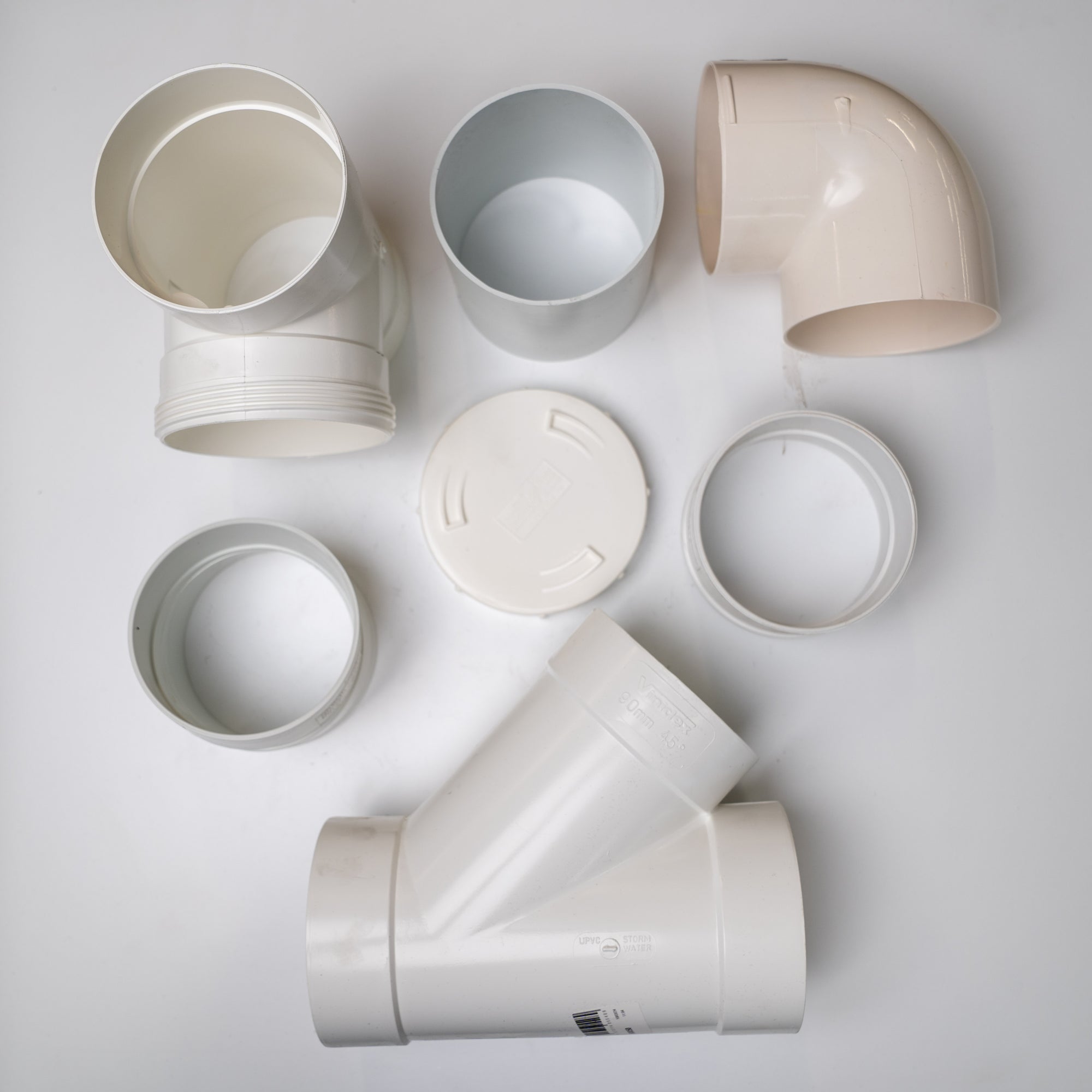 90mm PVC Fittings
